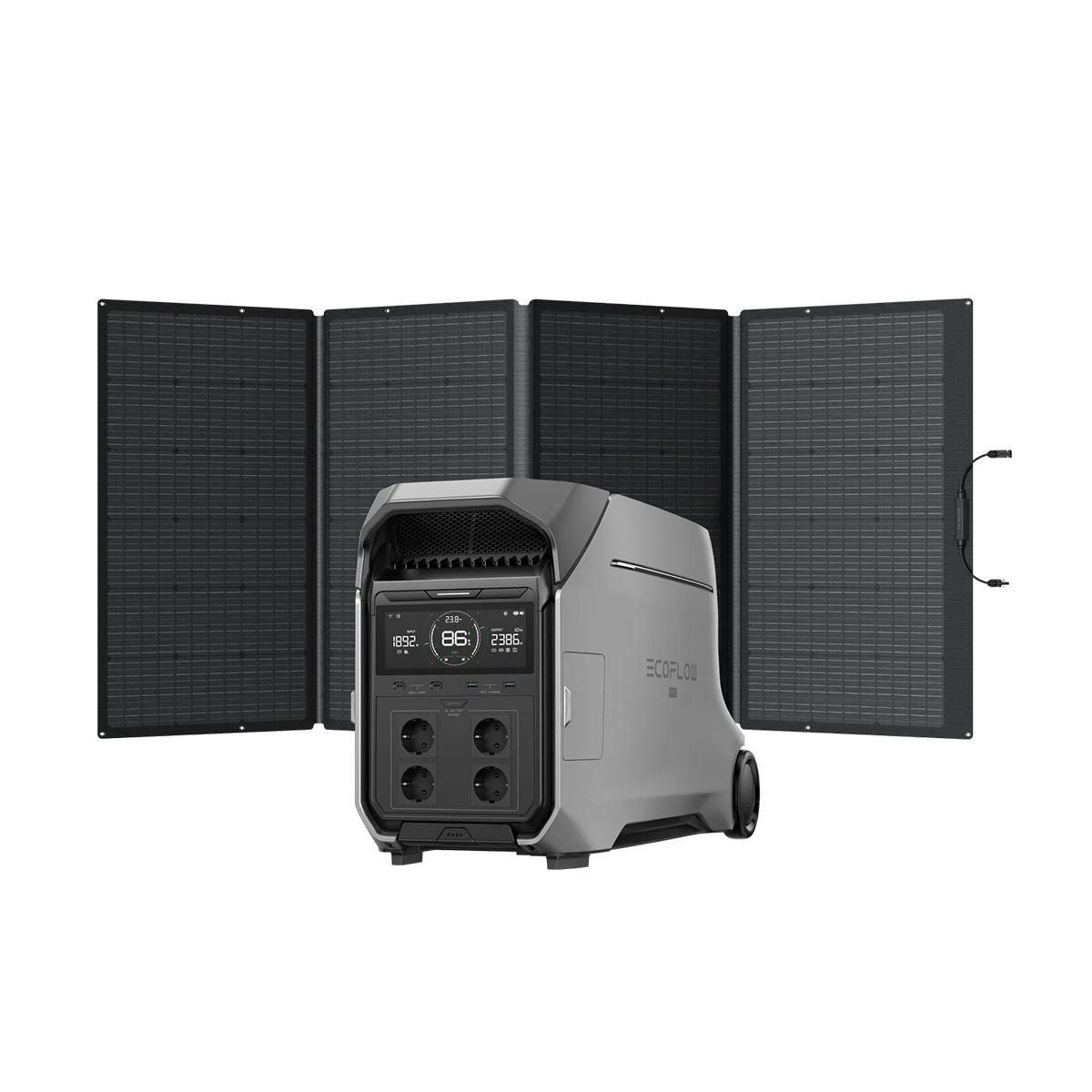 Комплект DELTA Pro 3 + облегчённая двусторонняя панель 400 Вт