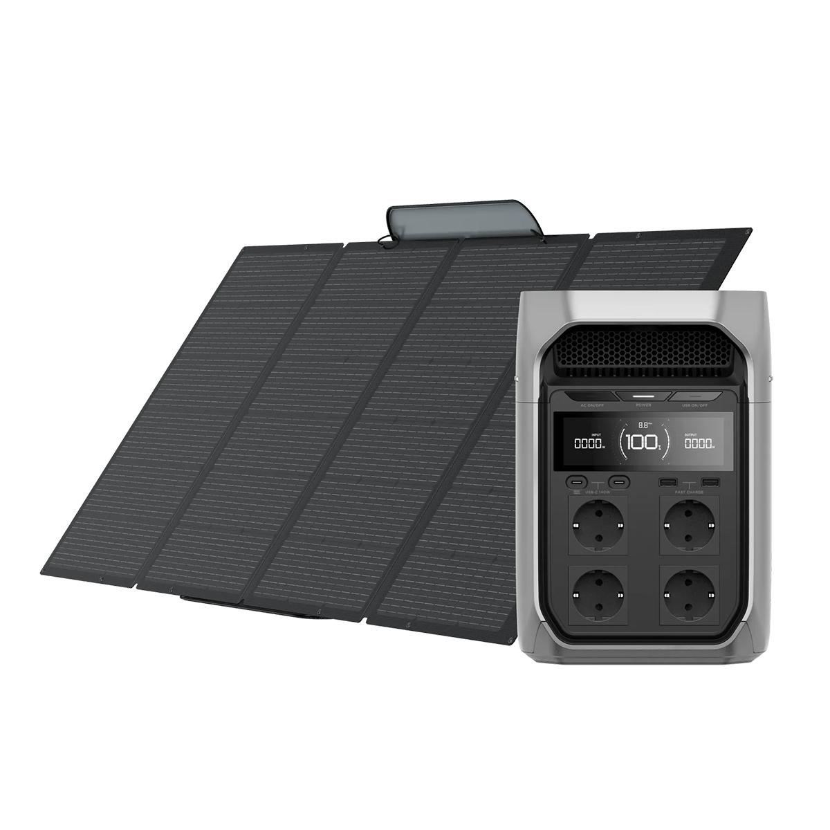 Комплект DELTA 3 Plus + складная панель 400 Вт